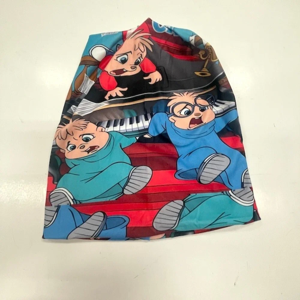 Two Teen Cartoon Beanies Multicolor Soft &‎ Warm Multicolor One Size